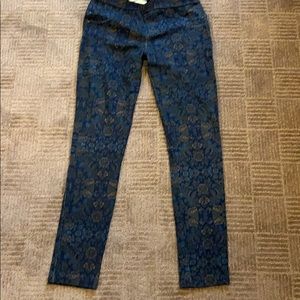 Floral pant/leggings Anthropologie